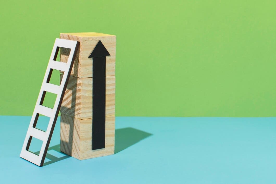 arrow-with-ladder-copy-space_23-2148879393 Success Stories: Learning from Others