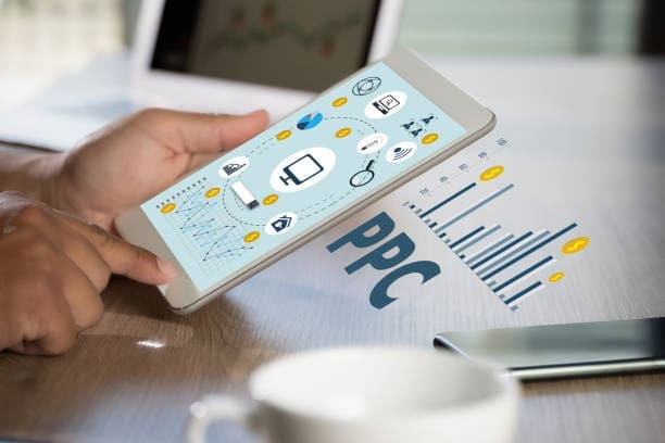 PPC - Pay Per Click concept Businessman working concept ppc Utilize Pay-Per-Click (PPC) Advertising