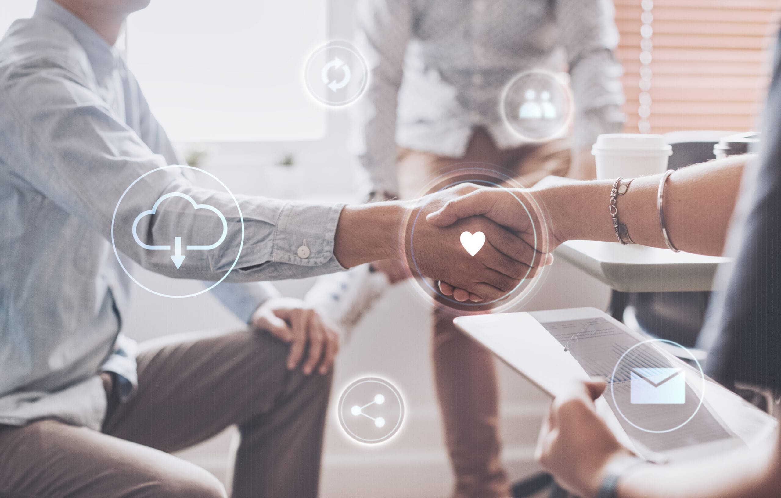 Business people shaking hands for greeting Understanding Customer Preferences in Landscape Design