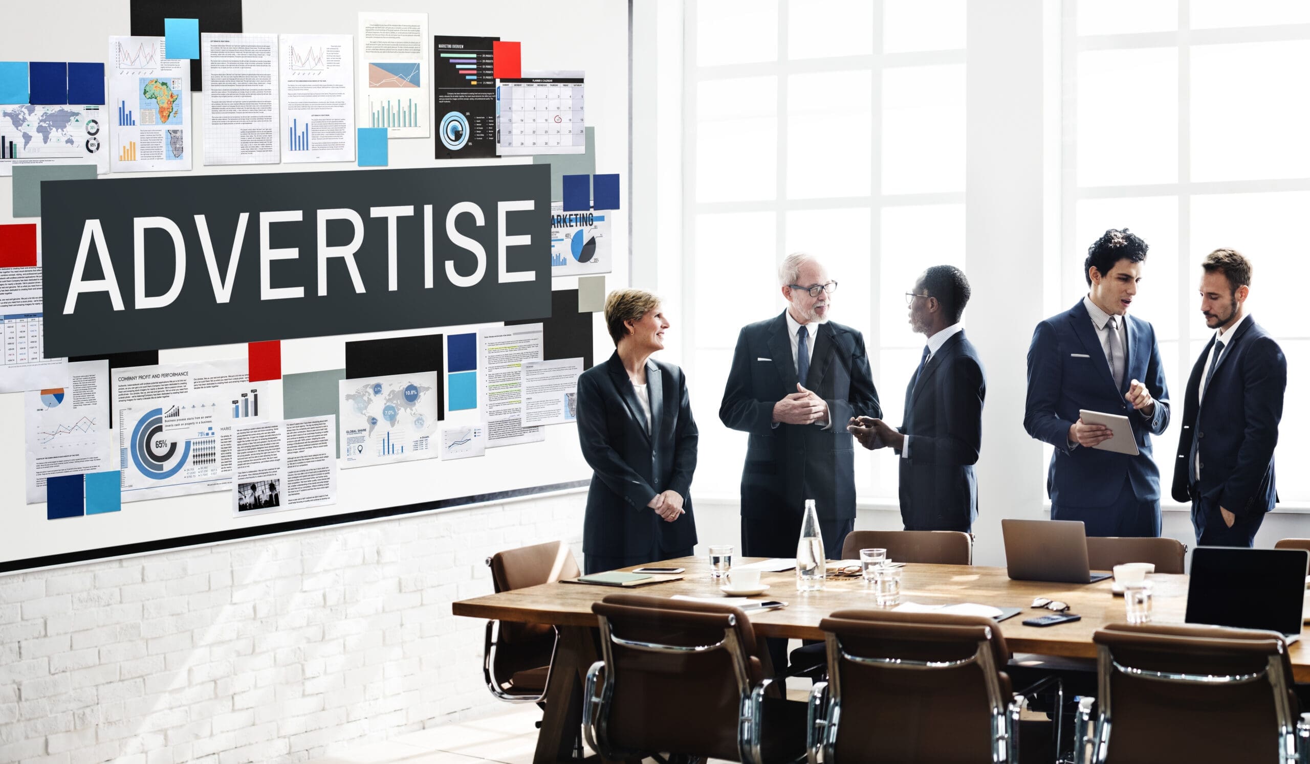 Advertise Communication Digital Marketing Business Concept Paid Ads & Lead Generation Strategies